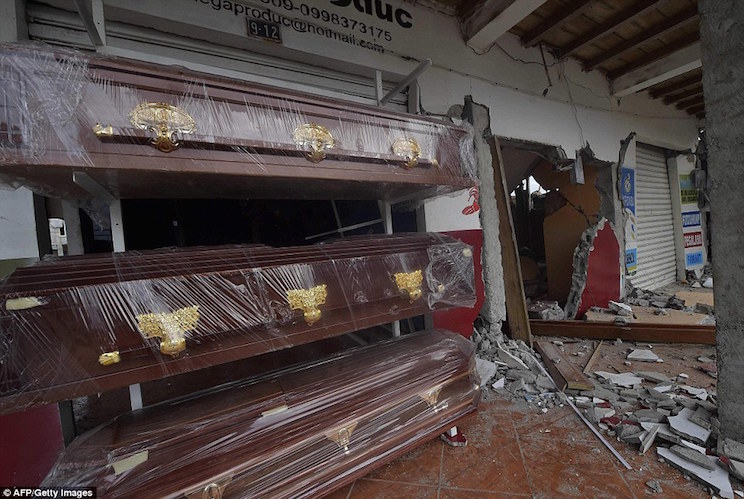 Terremoto en Ecuador